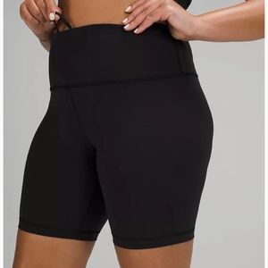Lululemon Wunder Train Biker Shorts